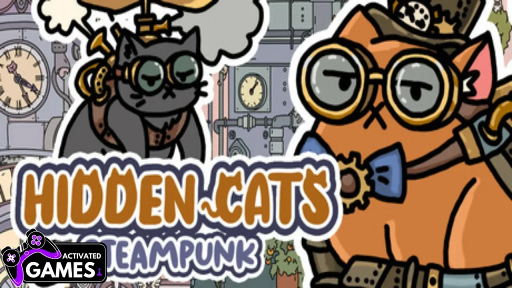 HIDDEN CATS 3 Steampunk
